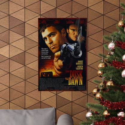 FROM DUSK TILL DAWN 1996 - Paper Movie Poster-The Sticker Space