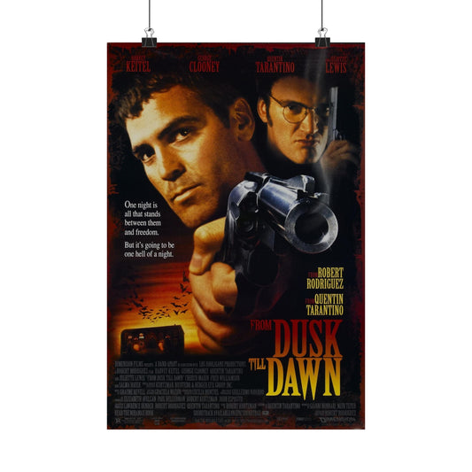 FROM DUSK TILL DAWN 1996 - Paper Movie Poster-12″ x 18″-The Sticker Space