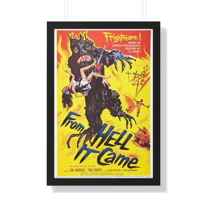 FROM HELL IT CAME 1957 - Framed Movie Poster-20" x 30"-The Sticker Space