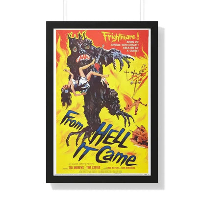 FROM HELL IT CAME 1957 - Framed Movie Poster - The Sticker Space