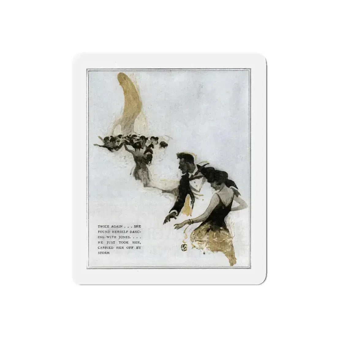 From Missouri (3), McCalls magazine, August 1926 (Magazine Illustration) Refrigerator Magnet 4 Inch Die-Cut - The Sticker Space