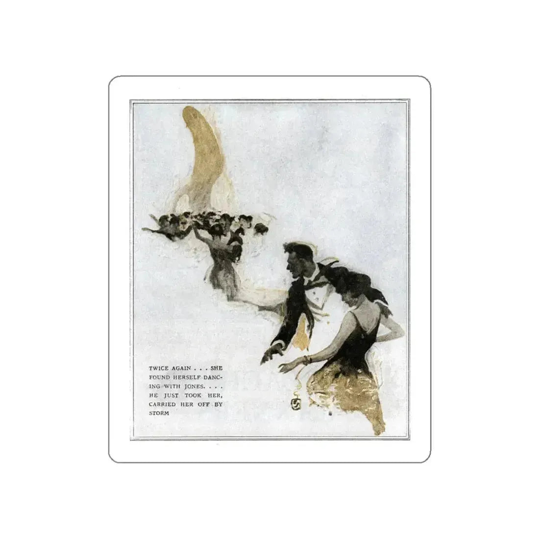 From Missouri (3), McCalls magazine, August 1926 (Magazine Illustration) STICKER Vinyl Die-Cut Decal White Die-Cut 4 Inch - The Sticker Space