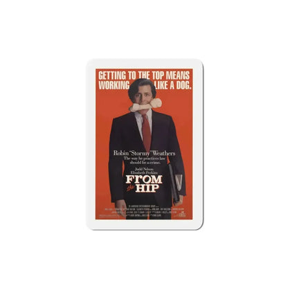 From the Hip 1987 Movie Poster Refrigerator Magnet 5 Inch - The Sticker Space