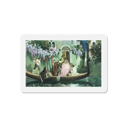 From The Illustrated London News, 1928 (Magazine Illustration) Refrigerator Magnet 4 Inch Die-Cut - The Sticker Space