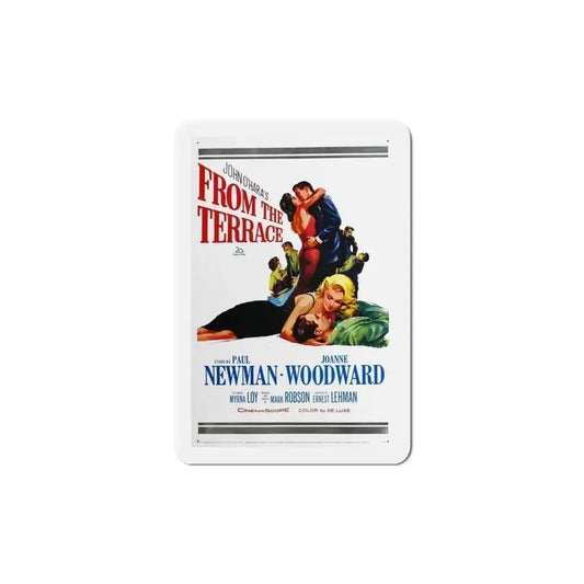 From the Terrace 1960 Movie Poster Refrigerator Magnet 6 Inch - The Sticker Space