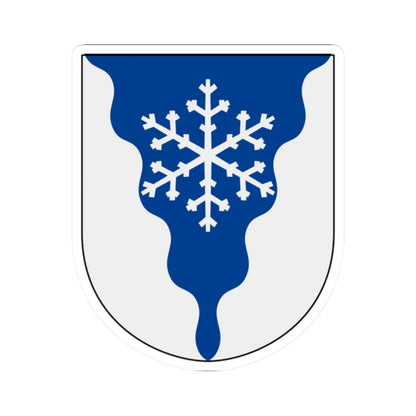 Frostviken vapen (Sweden) (Coat of Arms) STICKER Vinyl Kiss-Cut Decal 2 Inch White - The Sticker Space