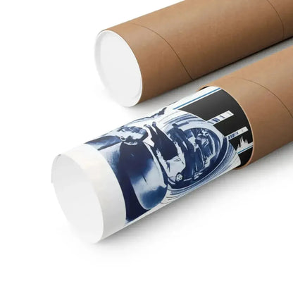 FROZEN ALIVE 1964 - Paper Movie Poster - The Sticker Space