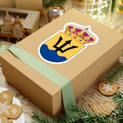 Första ubåtsflottiljen vapen (Sweden) (Coat of Arms) STICKER Vinyl Kiss-Cut Decal - The Sticker Space