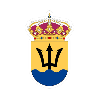 Första ubåtsflottiljen vapen (Sweden) (Coat of Arms) STICKER Vinyl Kiss-Cut Decal - The Sticker Space