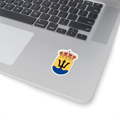 Första ubåtsflottiljen vapen (Sweden) (Coat of Arms) STICKER Vinyl Kiss-Cut Decal - The Sticker Space