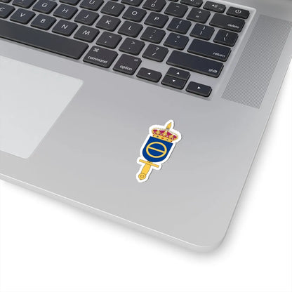 Försvarets krigsspelscentrum vapen (Sweden) (Coat of Arms) STICKER Vinyl Kiss-Cut Decal - The Sticker Space