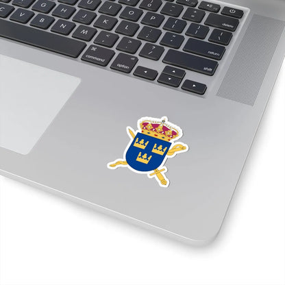 Försvarets sjukvårdsstyrelse vapen (Sweden) (Coat of Arms) STICKER Vinyl Kiss-Cut Decal - The Sticker Space