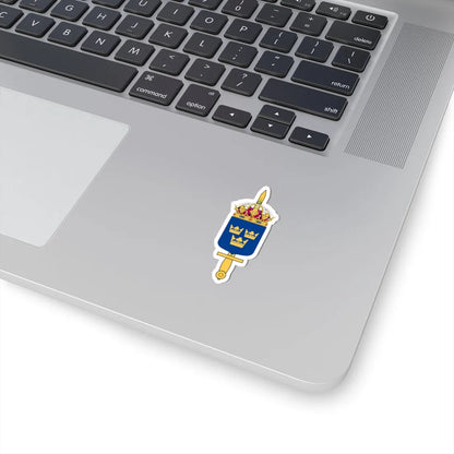 Försvarsmakten vapen bra (Sweden) (Coat of Arms) STICKER Vinyl Kiss-Cut Decal - The Sticker Space