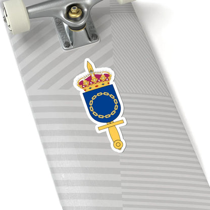 Försvarsmaktens HR-centrum vapen (Sweden) (Coat of Arms) STICKER Vinyl Kiss-Cut Decal - The Sticker Space