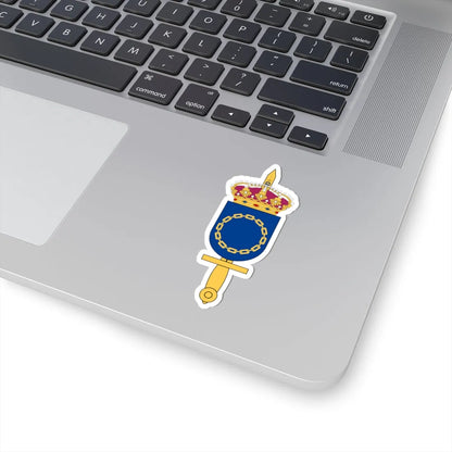 Försvarsmaktens HR-centrum vapen (Sweden) (Coat of Arms) STICKER Vinyl Kiss-Cut Decal - The Sticker Space