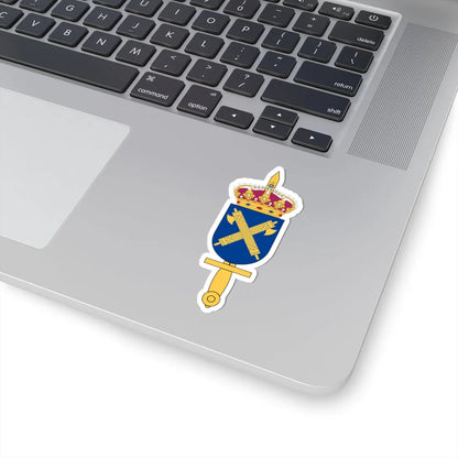 Försvarsmaktens Militärpolisenhet vapen (Sweden) (Coat of Arms) STICKER Vinyl Kiss-Cut Decal - The Sticker Space
