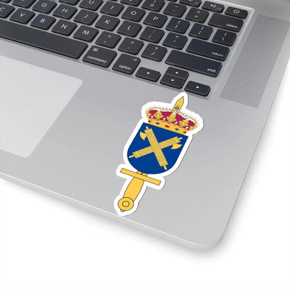 Försvarsmaktens Militärpolisenhet vapen (Sweden) (Coat of Arms) STICKER Vinyl Kiss-Cut Decal - The Sticker Space