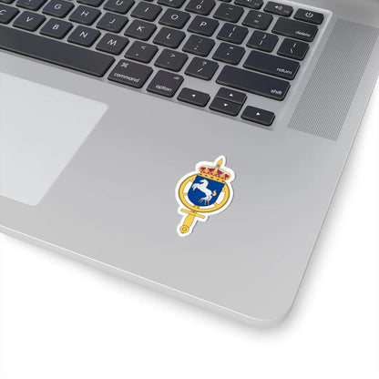 Försvarsmaktens underhållscentrum (Sweden) (Coat of Arms) STICKER Vinyl Kiss-Cut Decal - The Sticker Space