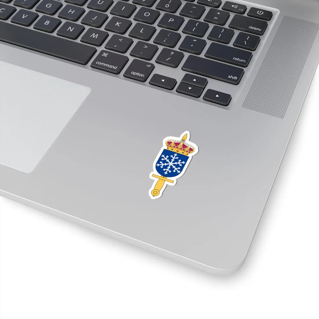 Försvarsmaktens Vinterenhet vapen (Sweden) (Coat of Arms) STICKER Vinyl Kiss-Cut Decal - The Sticker Space
