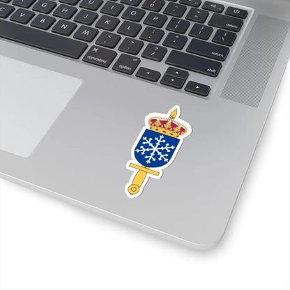 Försvarsmaktens Vinterenhet vapen (Sweden) (Coat of Arms) STICKER Vinyl Kiss-Cut Decal - The Sticker Space