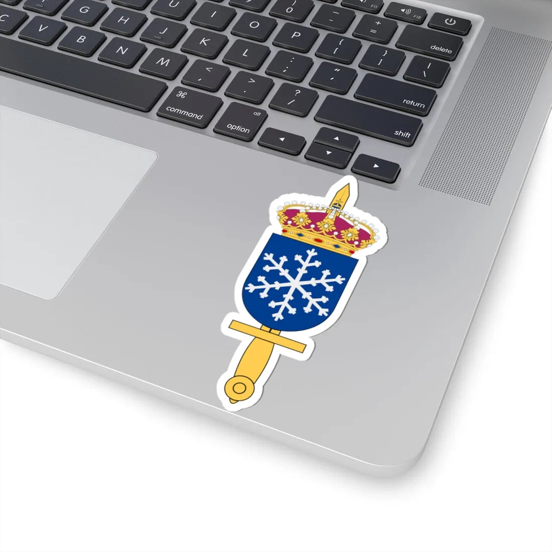 Försvarsmaktens Vinterenhet vapen (Sweden) (Coat of Arms) STICKER Vinyl Kiss-Cut Decal - The Sticker Space