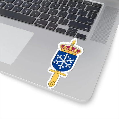 Försvarsmaktens Vinterenhet vapen (Sweden) (Coat of Arms) STICKER Vinyl Kiss-Cut Decal - The Sticker Space