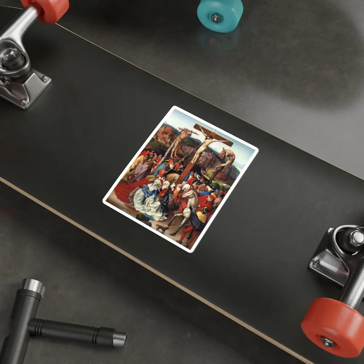 SKU:13044375161194571862 Sticker types:White Shape:Die-Cut Sizes:5" × 5"