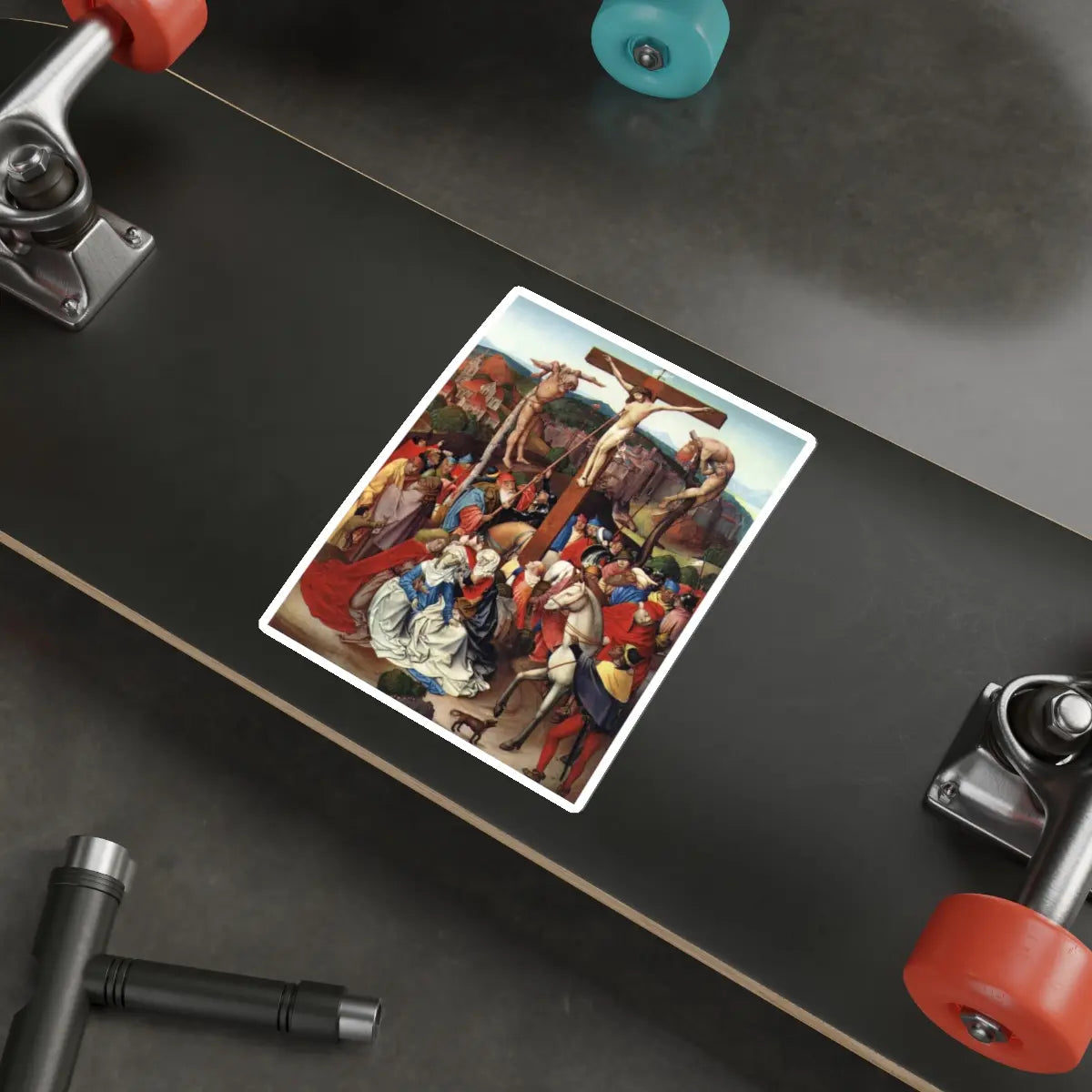 SKU:20822735771374049807 Sticker types:White Shape:Die-Cut Sizes:6" × 6"
