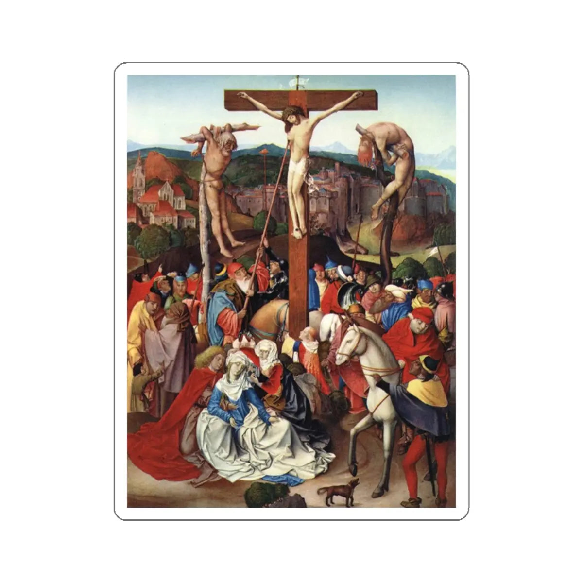 SKU:28486932390347136528 Sticker types:White Shape:Die-Cut Sizes:2" × 2"