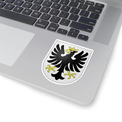Frutigen-coat of arms (Switzerland) (Coat of Arms) STICKER Vinyl Kiss-Cut Decal - The Sticker Space