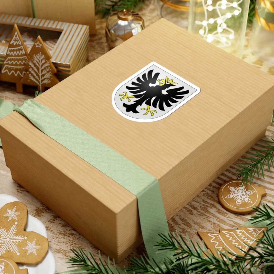 Frutigen-coat of arms (Switzerland) (Coat of Arms) STICKER Vinyl Kiss-Cut Decal - The Sticker Space