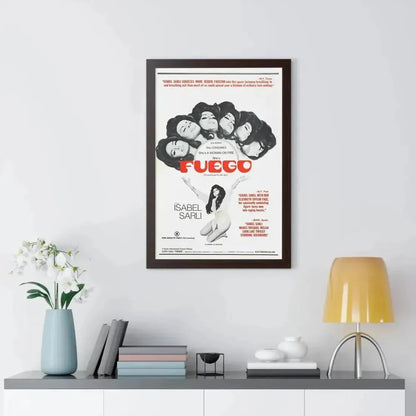 FUEGO 1969 - Framed Movie Poster - The Sticker Space