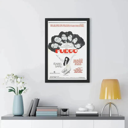 FUEGO 1969 - Framed Movie Poster - The Sticker Space
