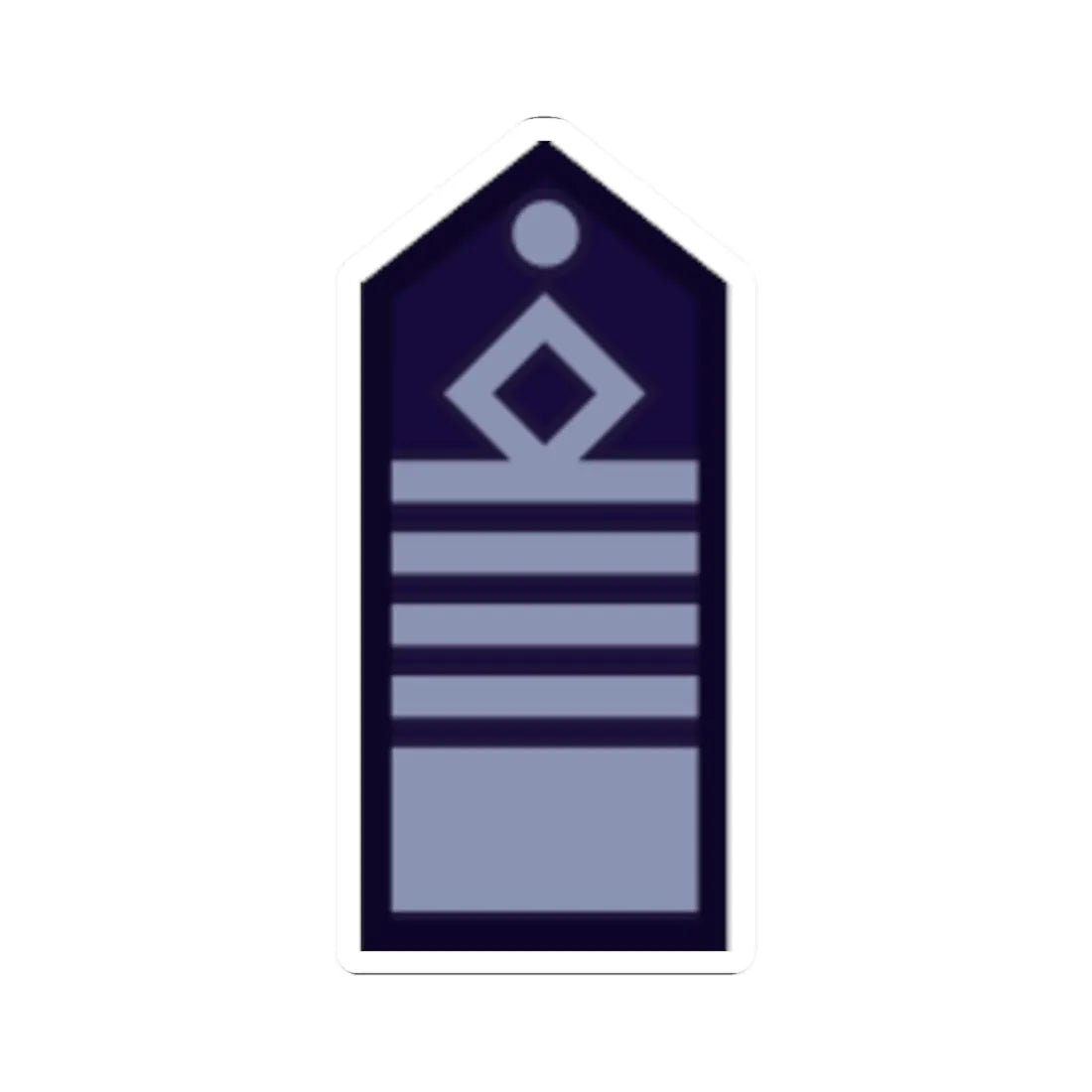 Fuerza Aerea Argentina   Comodoro (Argentina) (Military Rank) STICKER Vinyl Kiss-Cut Decal 2 Inch White - The Sticker Space