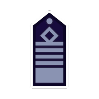 Fuerza Aerea Argentina   Comodoro (Argentina) (Military Rank) STICKER Vinyl Kiss-Cut Decal 4 Inch White - The Sticker Space