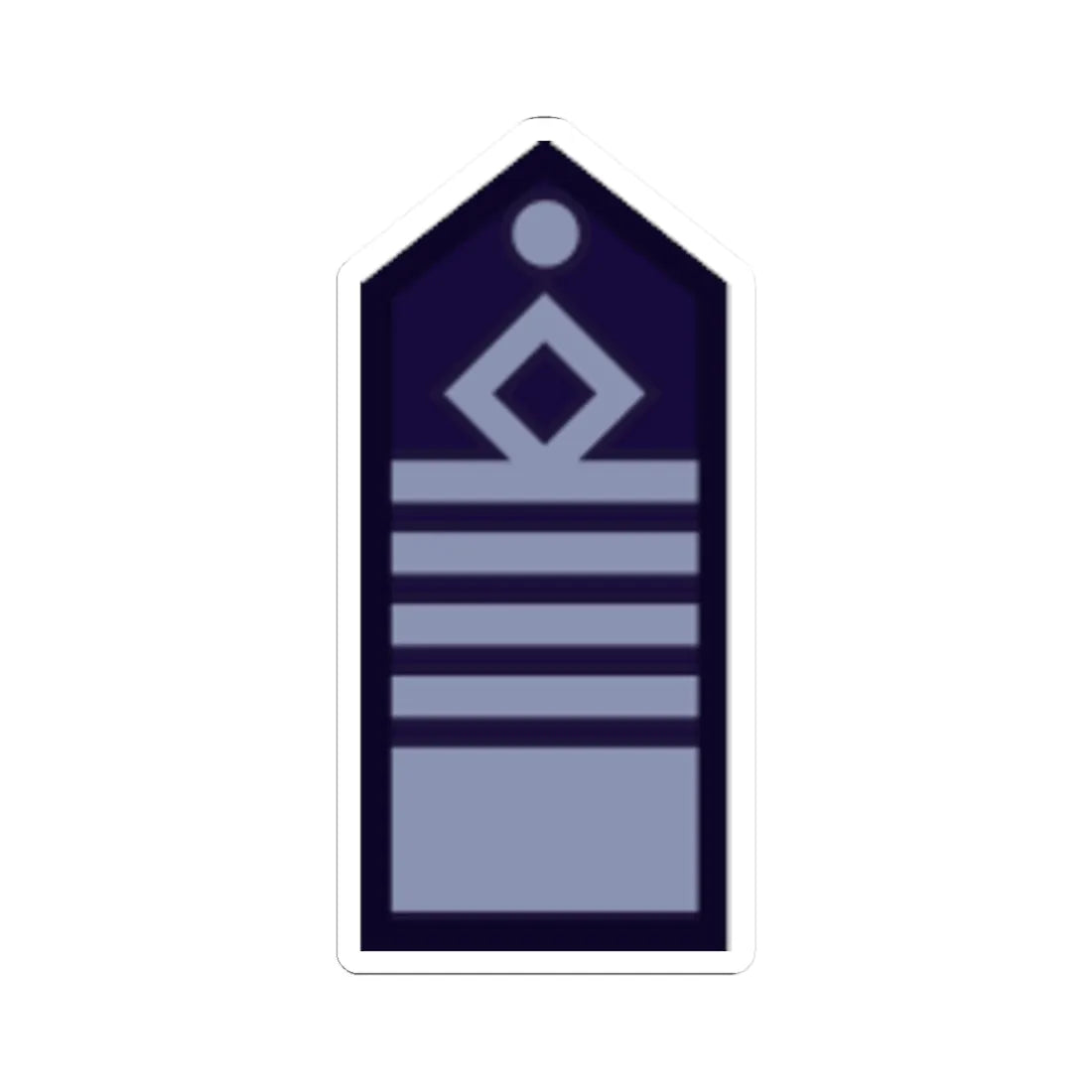 Fuerza Aerea Argentina   Comodoro (Argentina) (Military Rank) STICKER Vinyl Kiss-Cut Decal 6 Inch White - The Sticker Space
