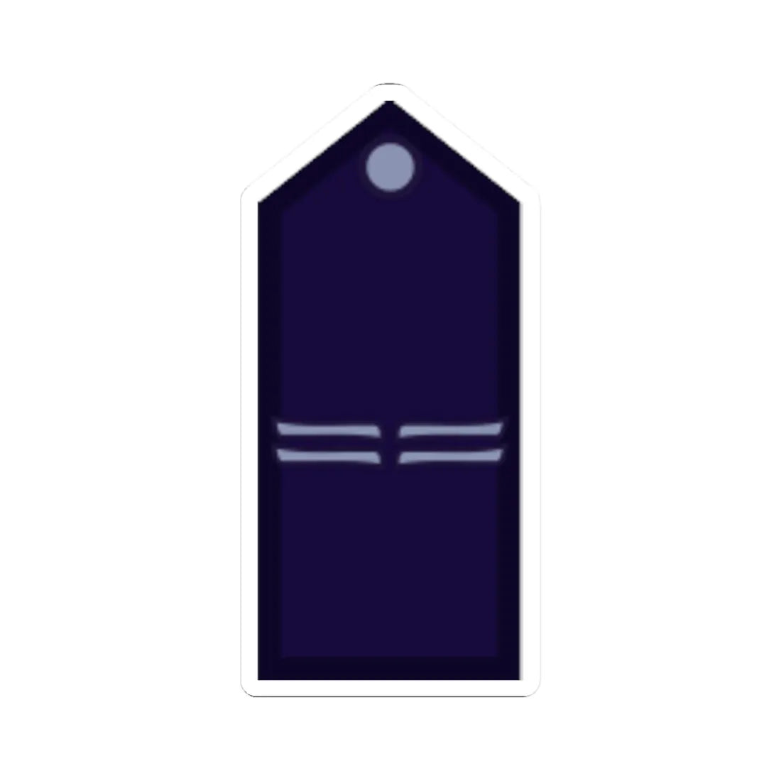 Fuerza Aerea Argentina   Suboficial Mayor (Argentina) (Military Rank) STICKER Vinyl Kiss-Cut Decal 4 Inch White - The Sticker Space