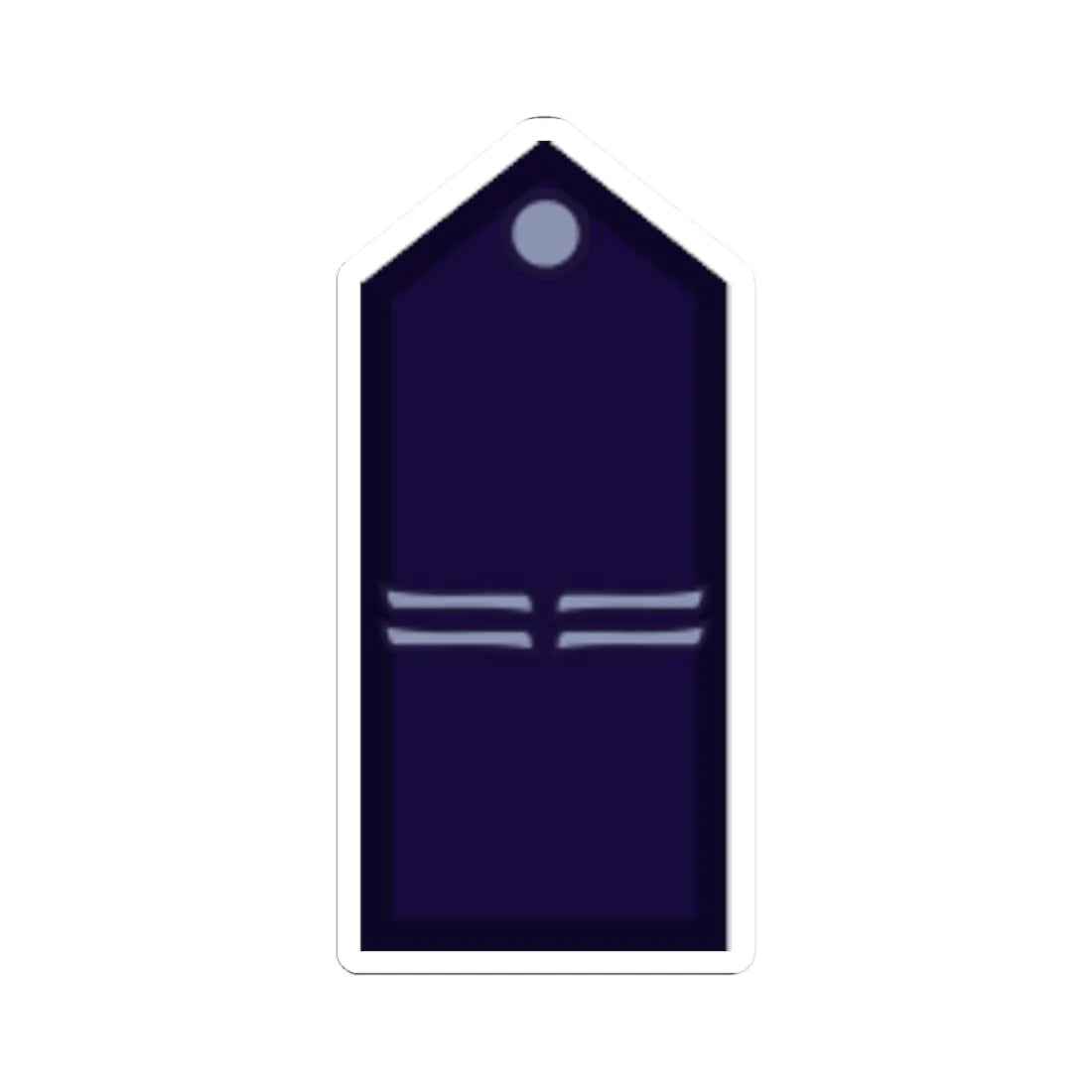 Fuerza Aerea Argentina   Suboficial Mayor (Argentina) (Military Rank) STICKER Vinyl Kiss-Cut Decal 6 Inch White - The Sticker Space