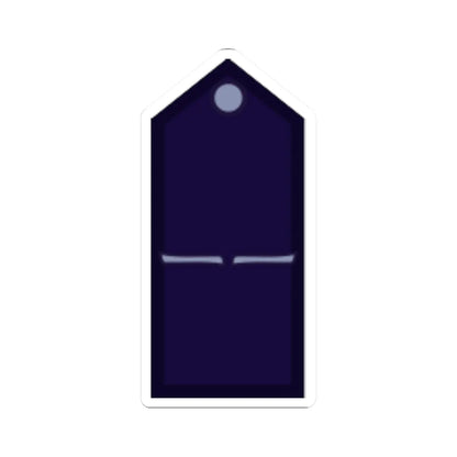 Fuerza Aerea Argentina   Suboficial Principal (Argentina) (Military Rank) STICKER Vinyl Kiss-Cut Decal 4 Inch White - The Sticker Space