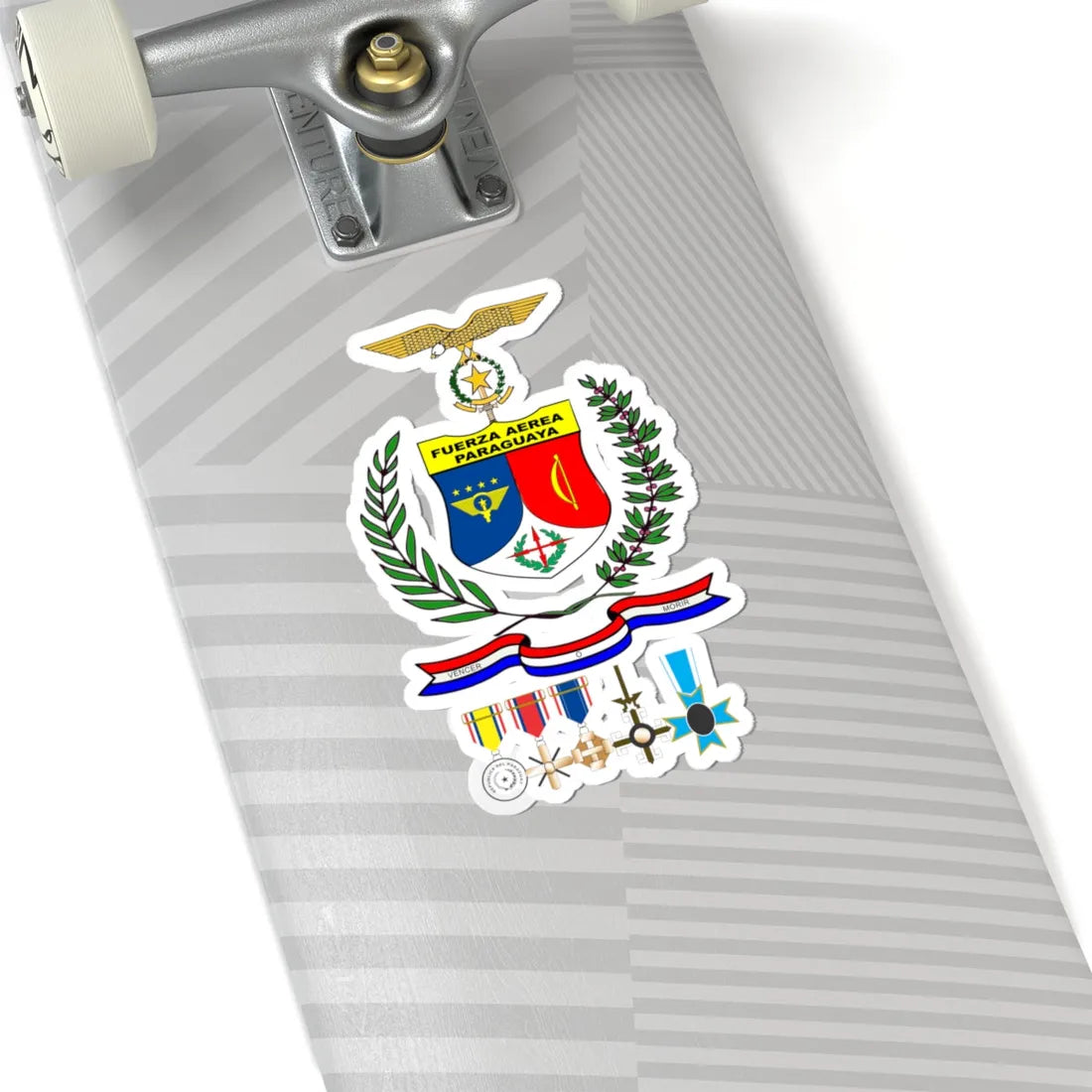 FUERZA AEREA PARAGUAYA (Paraguay) (Coat of Arms) STICKER Vinyl Kiss-Cut Decal - The Sticker Space