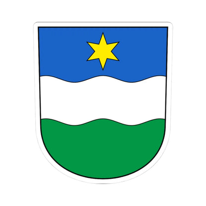 Fulenbach-blazon (Switzerland) (Coat of Arms) STICKER Vinyl Kiss-Cut Decal 3 Inch White - The Sticker Space