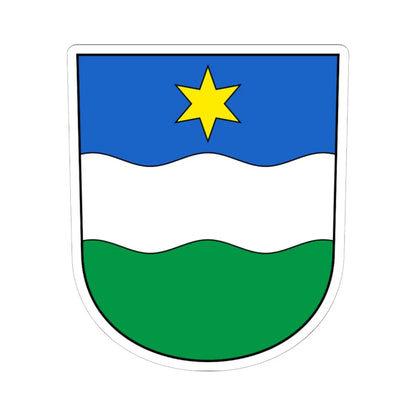 Fulenbach-blazon (Switzerland) (Coat of Arms) STICKER Vinyl Kiss-Cut Decal 6 Inch White - The Sticker Space