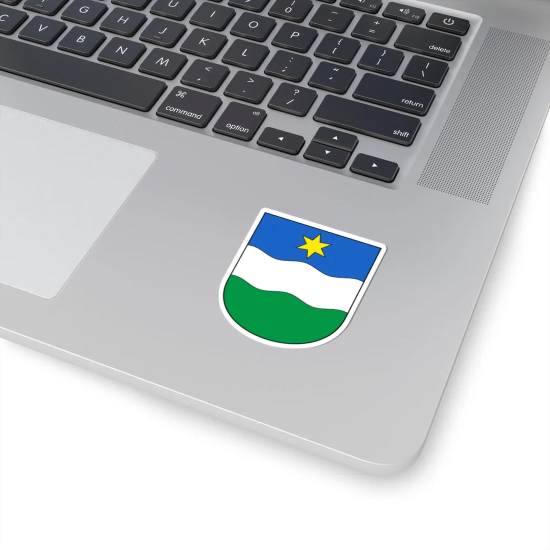 Fulenbach-blazon (Switzerland) (Coat of Arms) STICKER Vinyl Kiss-Cut Decal - The Sticker Space