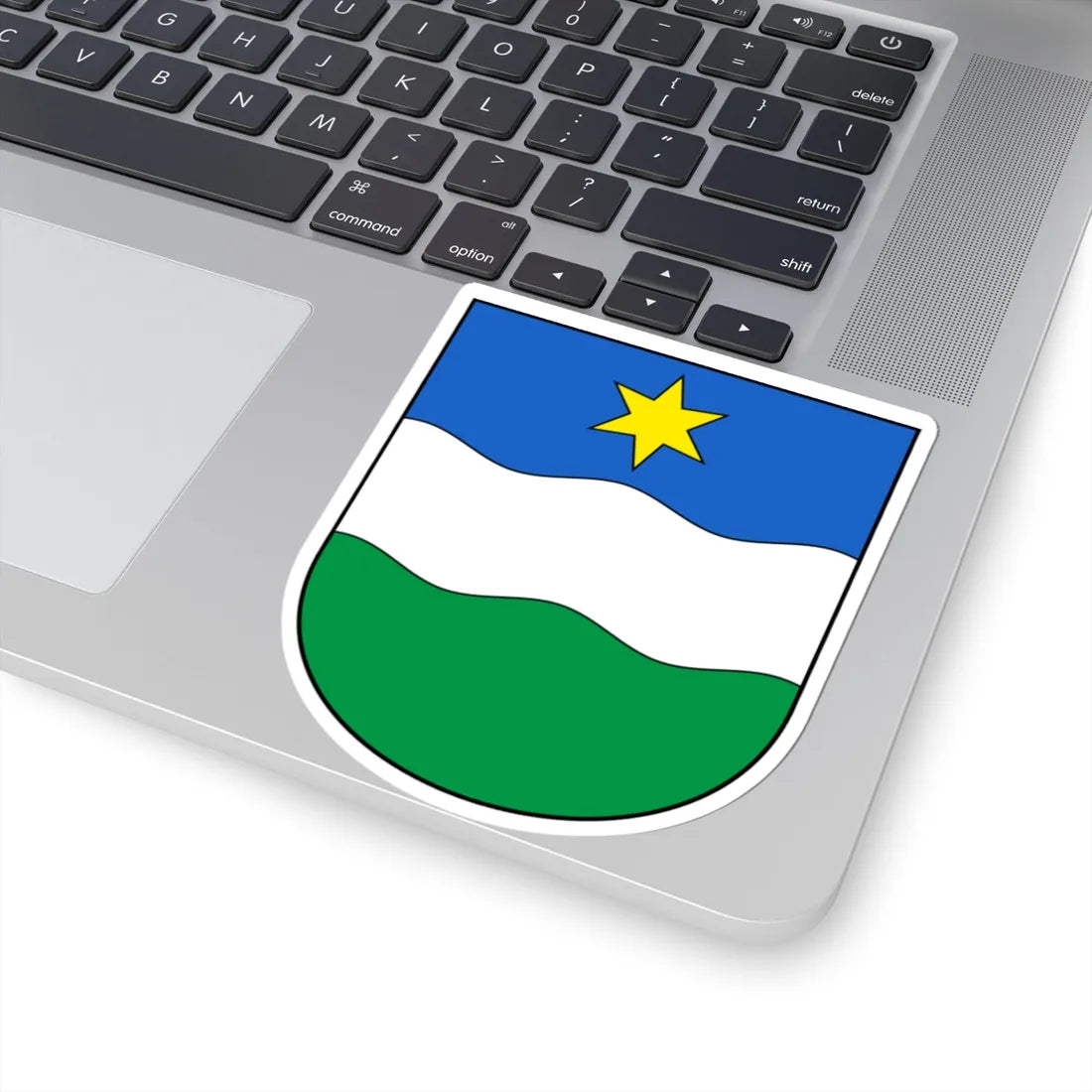 Fulenbach-blazon (Switzerland) (Coat of Arms) STICKER Vinyl Kiss-Cut Decal - The Sticker Space