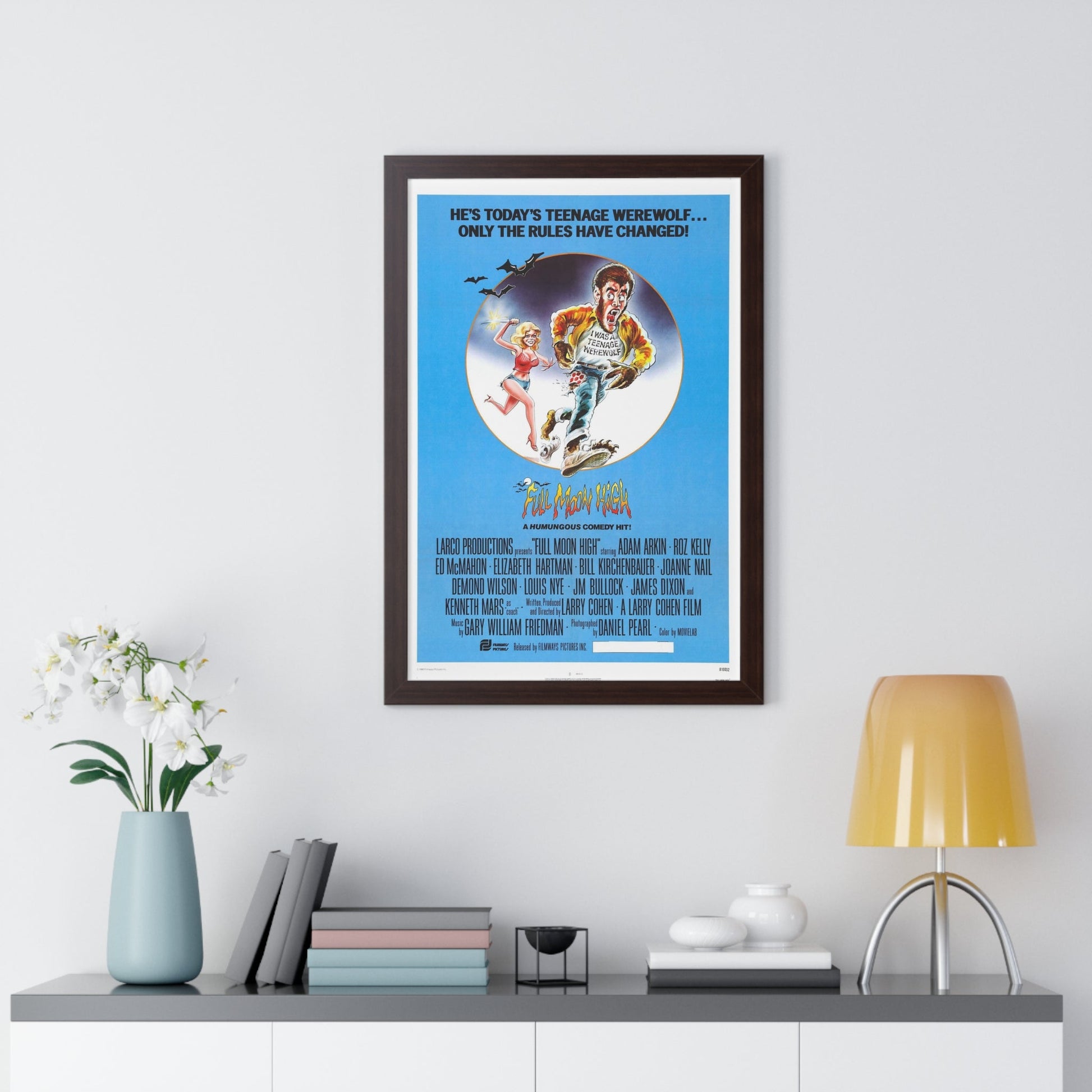 FULL MOON HIGH 1981 - Framed Movie Poster-The Sticker Space