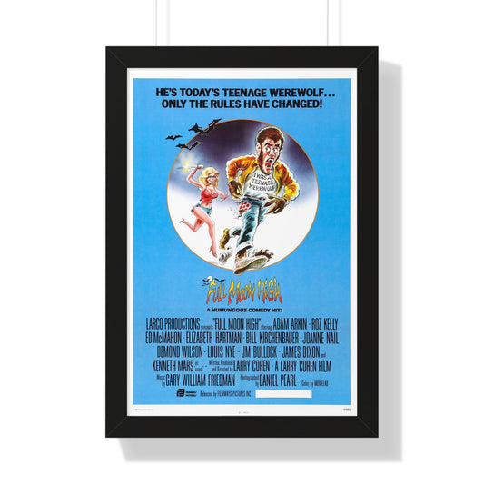 FULL MOON HIGH 1981 - Framed Movie Poster-16″ x 24″-The Sticker Space