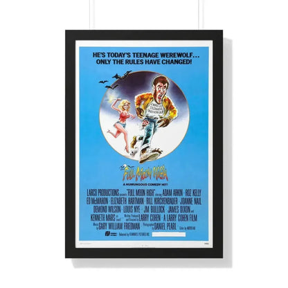 FULL MOON HIGH 1981 - Framed Movie Poster 20" x 30" Black - The Sticker Space