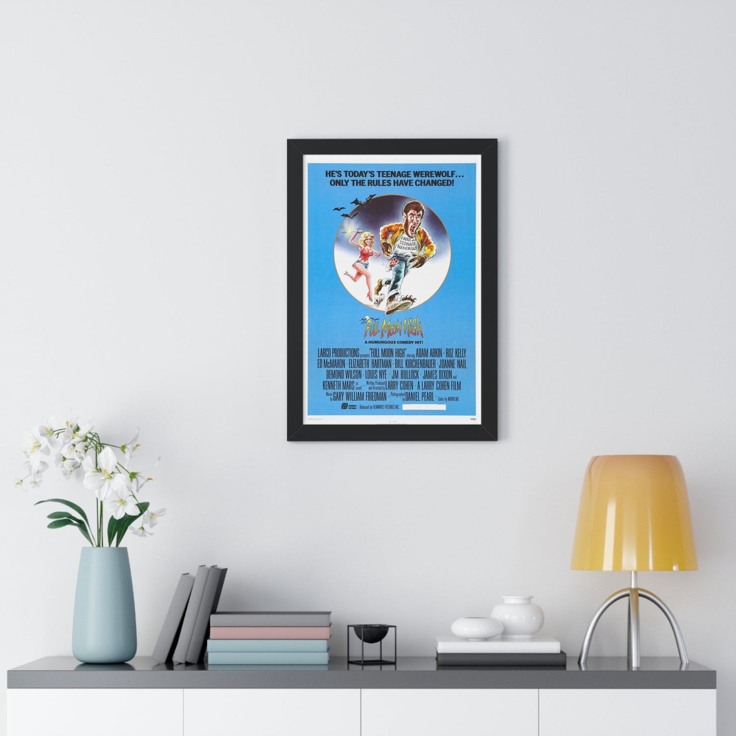 FULL MOON HIGH 1981 - Framed Movie Poster-The Sticker Space