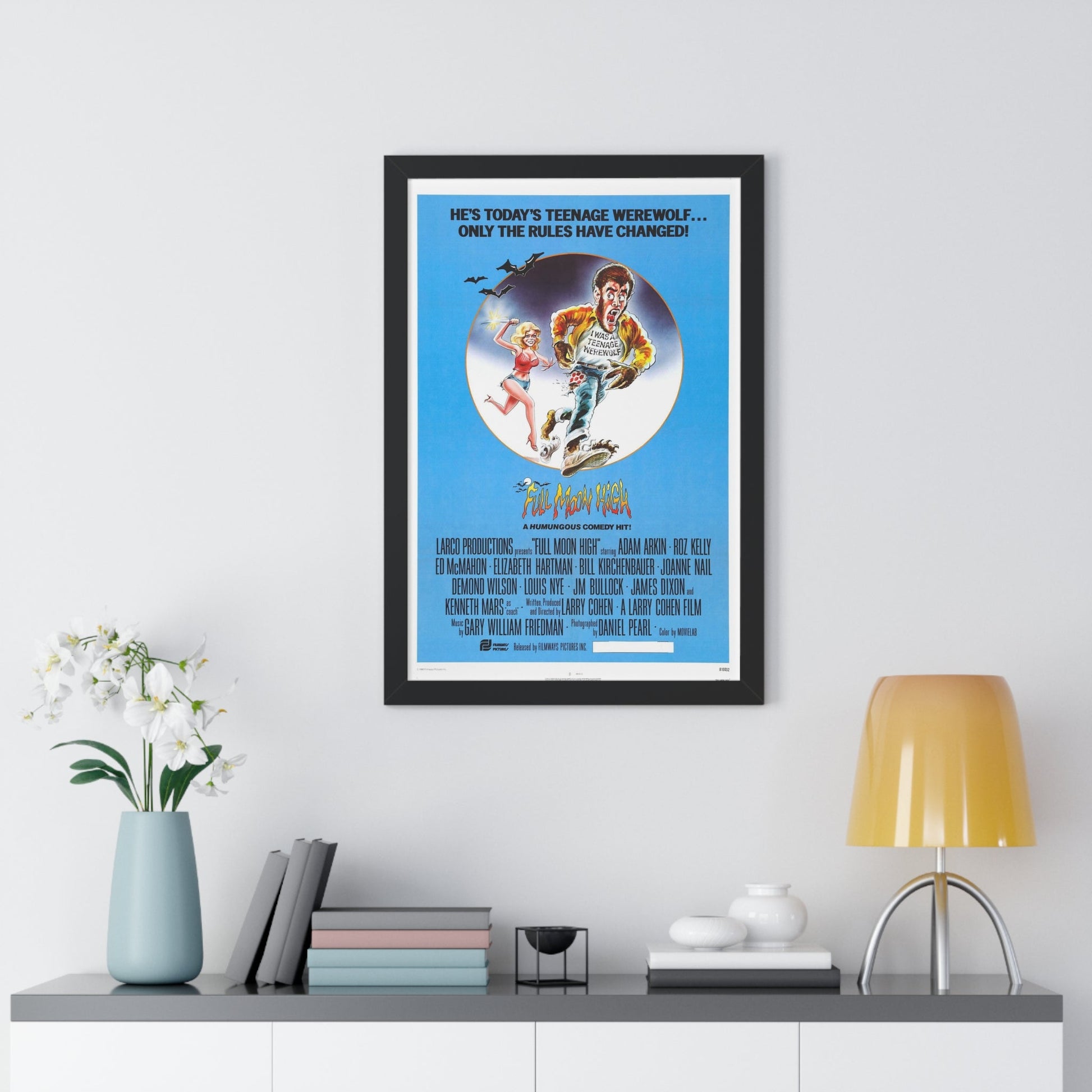 FULL MOON HIGH 1981 - Framed Movie Poster-The Sticker Space