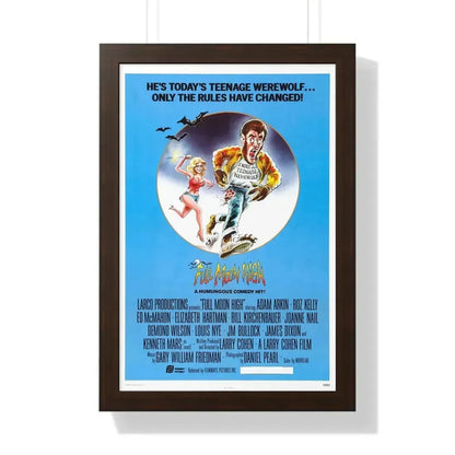 FULL MOON HIGH 1981 - Framed Movie Poster - The Sticker Space